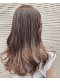 グラデーションカラー！ベージュ！十条！