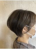 絶壁解消!丸みショート