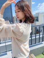 ルービック 梅田茶屋町(Rubik)&nbsp;ワンホンミディアム_グレージュ_大人かわいい