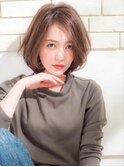 《Agu hair》エアリーな丸み女っぽショート