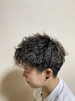 リレーションメンズヘアー(RELATION MEN'S HAIR) メンズ×ソフトツイストパーマ／ベリーショート