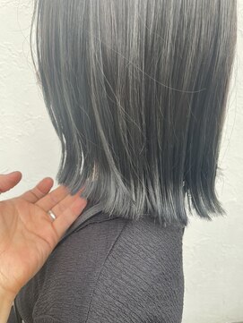 ロンド(Le rond) 外ハネグレージュボブ