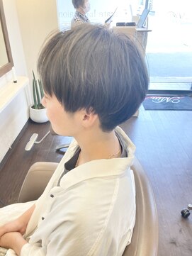 ミュウ(Private hair salon Miu) マッシュショート【グレージュカラー】