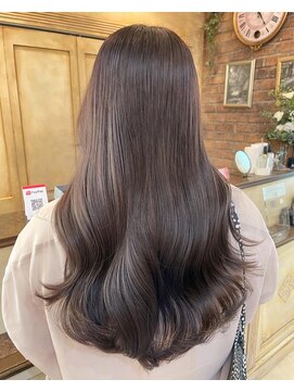 ロージアバイアルティナ(ROSIER by artina) ロングレイヤー×くすみベージュカラー