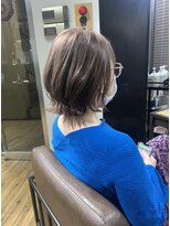 アルカナ 明治神宮前原宿(ARCANA)&nbsp;ホワイトグレージュ コンマヘア くすみカラー グレージュ