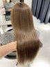 ＜うるつやヘアに＞カット＋髪質改善ストレート＋美髪水トリートメント