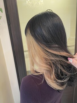 アルーシェ 錦糸町店(Alushe) インナーカラーミルクティーベージュ