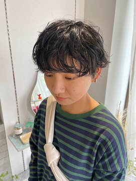 シプレ(cipre) マッシュショート x パーマ
