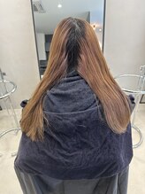 4ヶ月ぶりのブリーチ施術