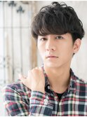 ゆるふわ巻きパーマで好感度◎グランジショートh仙台