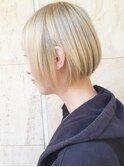(白髪ぼかし)髪質改善おさまる透明感白髪染めシルバーヘア中野