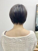 ランプ(Lamp) くびレイヤーグレーベージュニュアンスカラー白髪染め白髪ぼかし