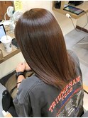艶髪/ミディアム/ブラウン