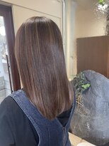 ヘアリゾート粋 ドゥオ 新宿南口店(dua)&nbsp;《白髪ぼかしハイライト》《艶カラー》透明感カラー