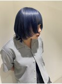 ウルフボブ ハイトーン 福井美容室