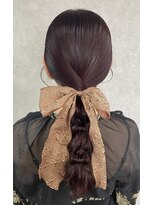 リブレ(Rebre)&nbsp;タイト編みおろしアレンジ☆☆