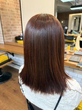 ジュール 銀座(Joule) 銀座駅/ブリーチなし/酸性ストレート/韓国/韓国ヘア