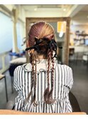 ツインシニョンアレンジ