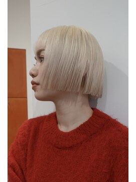 ユルク トウキョウ(jurk tokyo) ブリーチ1回で出来るホワイトブロンド