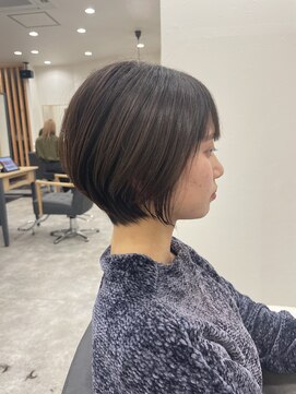 リノアバイフェリア(LINO’A by felia) 20代30代40代◎乾かすだけでまとまる◎大人丸みショート