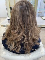 アッシュ 仙川店(Ash)&nbsp;白髪ぼかし脱白髪染め似合わせロングレイヤー40代50代60代