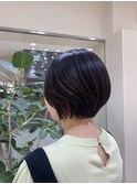 ショートボブで可愛さと爽やかさを！