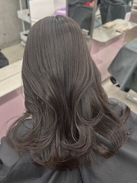 エヌアイ オモテサンドウ(ni omotesando) 大人気！チョコブラウン ワンカラー 透明感ブラウン