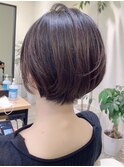 【 Ｉ. 】30代からのナチュラル前下がりショートボブ　川口