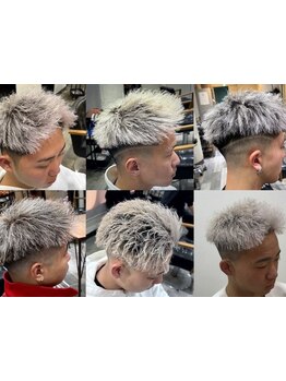 【四ツ橋/心斎橋】ダブルカラー/ホワイト・金メッシュ/ブリーチ等メンズのトレンドカラー、お任せ下さい！