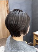 アッシュグレージュ/ショートスタイル/我孫子駅