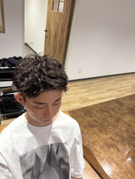 アンソメット 筑後店(UN SOMMET) メンズツイストスパイラルパーマ