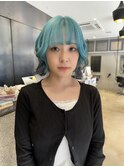 #ブルー×デザインカラー