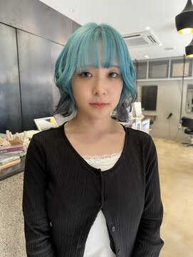 クラッチ ビオ 博多駅前(CLUTCH bio) #ブルー×デザインカラー