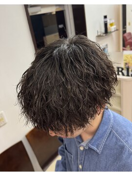 パリス メンズサロン(PARIS MEN'S Salon) マッシュ縦落ちツイストスパイラルパーマ