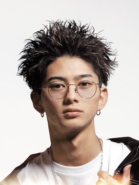 ゴート(GOATO) スパイキーアップバング スパイキーパーマ 短髪