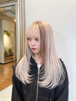 アンククロス 青山店(ANKH CROSS)&nbsp;ホワイトブロンド×デザイン