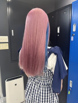 ホワイト 梅田(white) ピンクカラー【梅田】