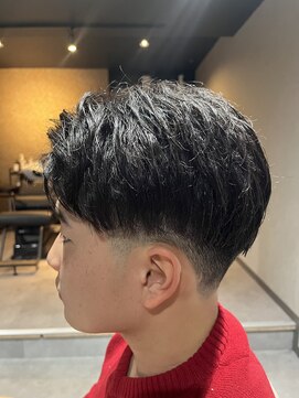 スウェル 柏店(Swell) MEN’S HAIR/サーフカール/刈り上げセンターパート/柏