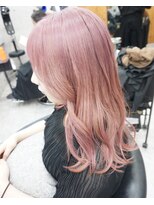 ヘアテリア リュウ 大塚(hair teria ryu) フルブリーチ/ピンクベージュ/ミディアムレイヤー