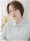 センターパートショートカットレイヤーH4戸田公園20代30代40代