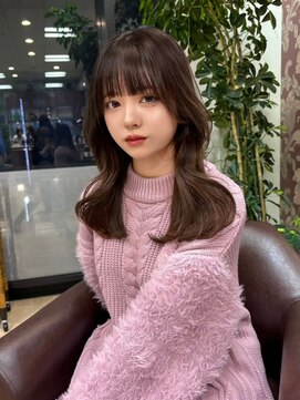 アクシス ナゴヤ(AXIS NAGOYA) [なつみ]イメチェン/ピンクベージュ/似合わせ/前髪/名駅名古屋