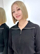 ヴィヴィー 福岡天神店(VIVIE)&nbsp;透明感カラーで脱こけしボブ