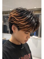 アイトーキョープラスシー 横浜(AI TOKYO+Sea) 横浜/高島町/フェザーパーマ/毛流れパーマ/センターパート