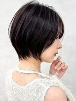 アッシュ 茗荷谷店(Ash)&nbsp;茗荷谷ショートカット白髪ぼかし白髪染めハイライト髪質改善ボブ