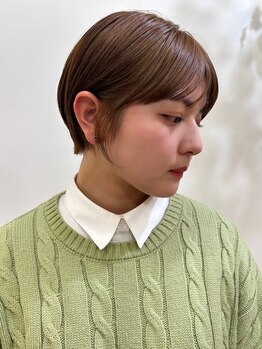 サンサンサン(Sun Sun Sun)の写真/鏡を見るのが楽しくなる♪収まりのいいショートで、あなた史上最高の髪へ！◎