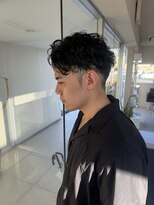 ゴットフロー(GOTTO FLOW)&nbsp;大人渋めな強め毛流れパーマ