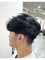 ホワイトストーン WHITE STONE サーフカール刈り上げナチュラルマッシュ