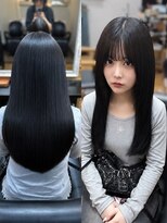 ルアナ 名古屋店(Luana) エクステとカットでつくる黒髪ロング*名古屋*亀島*名駅*植田