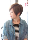 黄金バランス小顔ショート