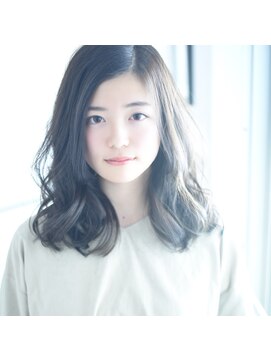 ニコリヘアワークス(nicori hair works) セミロング×ナチュラルグレージュ2